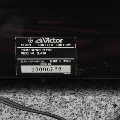 Victor QL-A70 Auto-Lift Direct Drive Turntable in Very Good Condition image 22