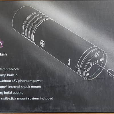 Aston Stealth 4-Voice Cardioid Dynamic Microphone 2018 - 2019 - Black image 1