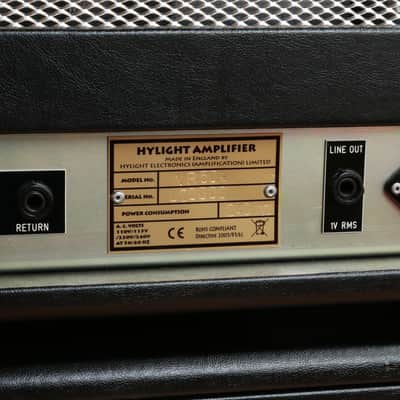 Hylight Electronics VR504 Custom 50 Head & VE212F Speaker Cabinet (Made in UK) image 15