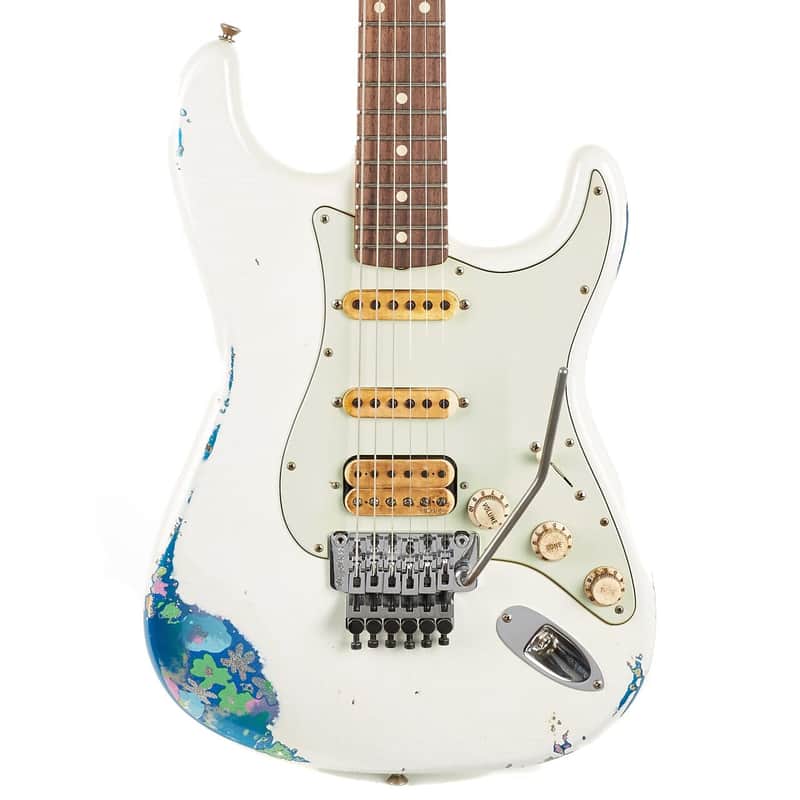 Fender Custom Shop White Lightning Stratocaster Relic image 2