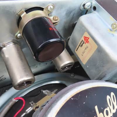 MARSHALL 1987 SILVER JUBILLEE 2554 1-12 50 watt COMBO LOW SN# INITIAL ROLLOUT! RARE! 1 OWNER image 15