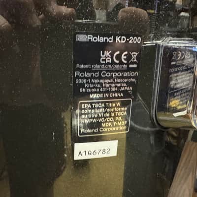 Roland KD-200-MS 20" V-Kick Bass V-Drum Acoustic Design Trigger Pad - A1Q6782 image 10