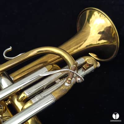 F.E. Olds Standard Los Angeles Bb cornet LM gamonbrass case mouthpiece image 10