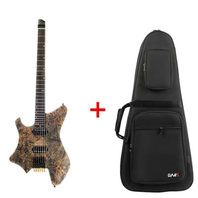 Eart Guitars, GW2L, Left Handed Headless Electric Guitars,Stainless Steel frets, with Gigbag EHKHG image 1