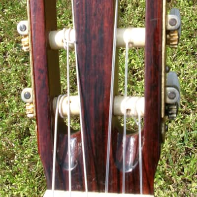 1982 Kazuo Yairi Y505A Concert Grade Classical Alto/Requinto Guitar+Soft Case image 12