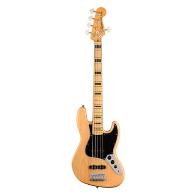 Classic Vibe 70s Jazz Bass V Natural Squier by FENDER image 8