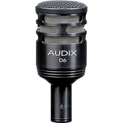 Audix D6 Sub Impulse Kick Drum Mic Regular Black image 1