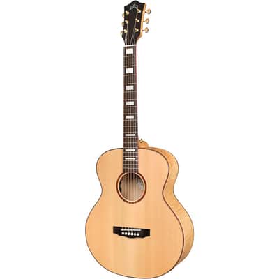 Guild Jumbo Junior Reserve Maple Acoustic-Electric Guitar Regular Natural image 6