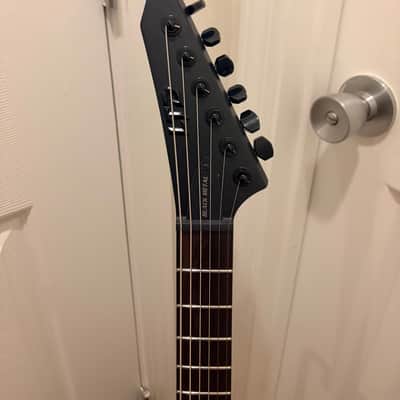 ESP LTD EX Black Metal w/ESP HSC image 2