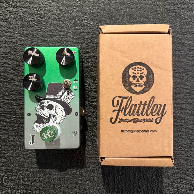 Flattley Guitar Pedals The Joker Valve Tone Overdrive Distortion *LIKE NEW* image 1