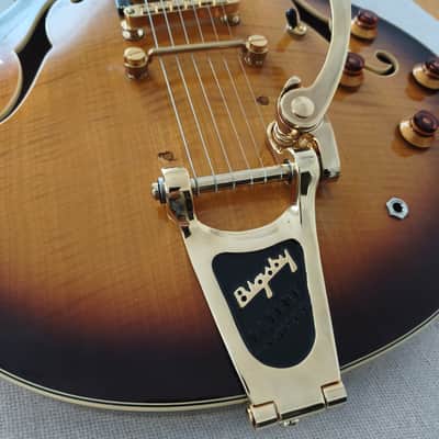 Bigsby B3 + Towner Down Tension Bar + Towner Hinge Plate - Gold image 5