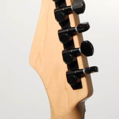 Hipshot BLACK 6-In-Line Non-Staggered Closed-Gear Guitar Machines Tuners w/ UMP image 4