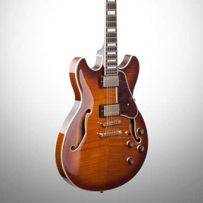 Ibanez Artcore Expressionist AS93FM Semi-Hollowbody Electric Guitar, Violin Sunburst image 5