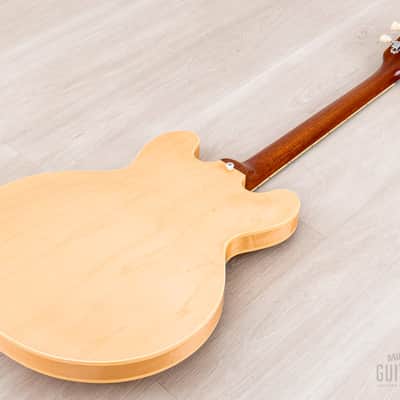 2023 Gibson Custom Shop Historic 1959 ES-335 VOS Vintage Natural w/ Case, Tags & CoA image 12