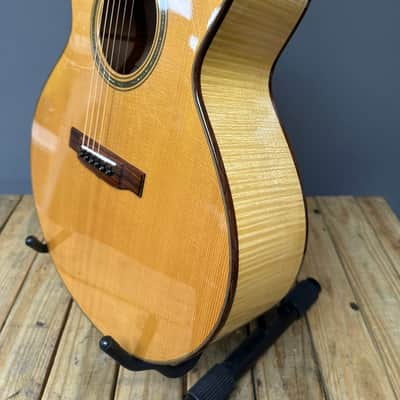 circa 1980's Ehlers Natural Acoustic Guitar image 6