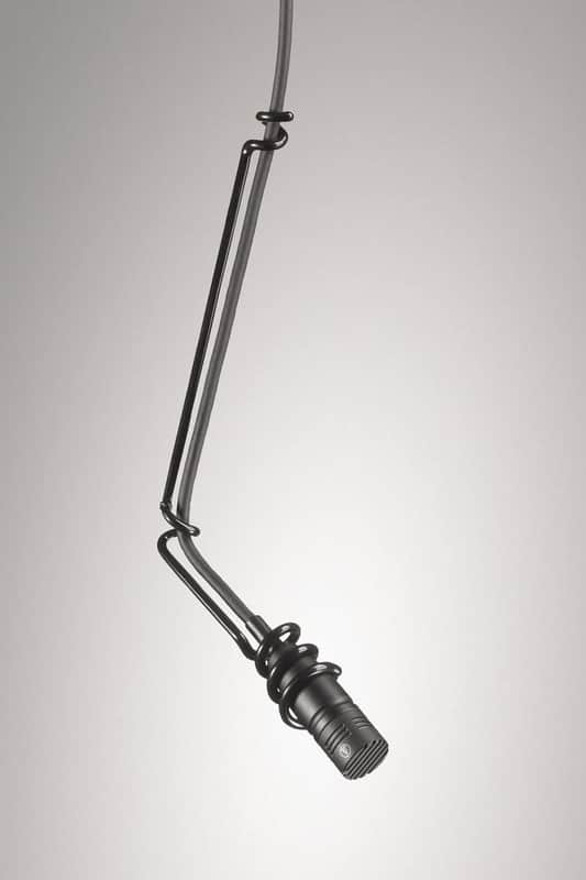 Audio-Technica U853R Cardioid Condenser Hanging Orchestra Microphone - Black image 1