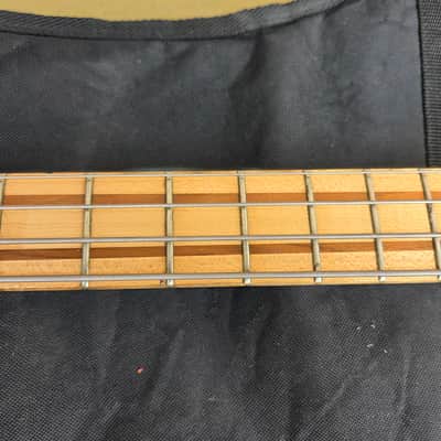 Vintage Late 1970's S. D. Curlee Standard Medium Scale Bass Guitar w/ Fender Gig Bag! image 8