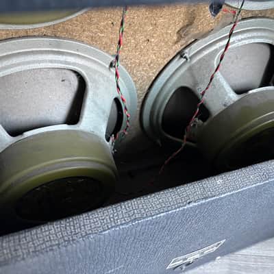Jennings (Vox) JEI celestion greenback 4 x 12 60’s 70’s - Vintage electric guitar cab image 9