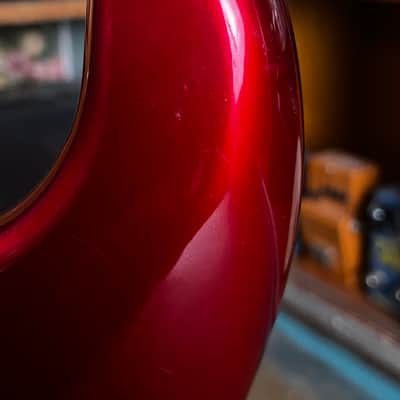 Tokai “Goldstar Sound” MIJ Stratocaster – Candy Apple Red – Early 1980s w/ Vintage Ibanez Hardcase image 18