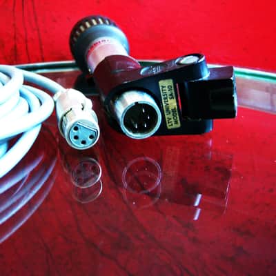 Vintage RARE 1960's LTV University 8100 model / Altec Cardioid Dynamic Microphone Hi Z w accessories Shure Electro Voice Ampex image 12