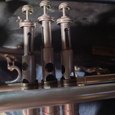 Conn-Selmer 22B NY Symphony 1929 Silver Trumpet image 7