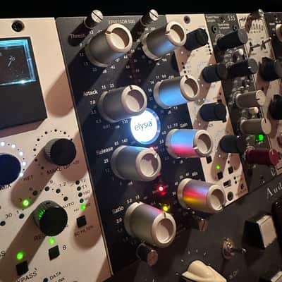 Elysia xpressor 500 Series Discrete Class-A Stereo Compressor Module 2010s - Blue image 2