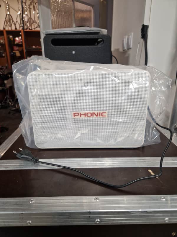 PHONIC SEp207 White 2-way Active Speaker image 1