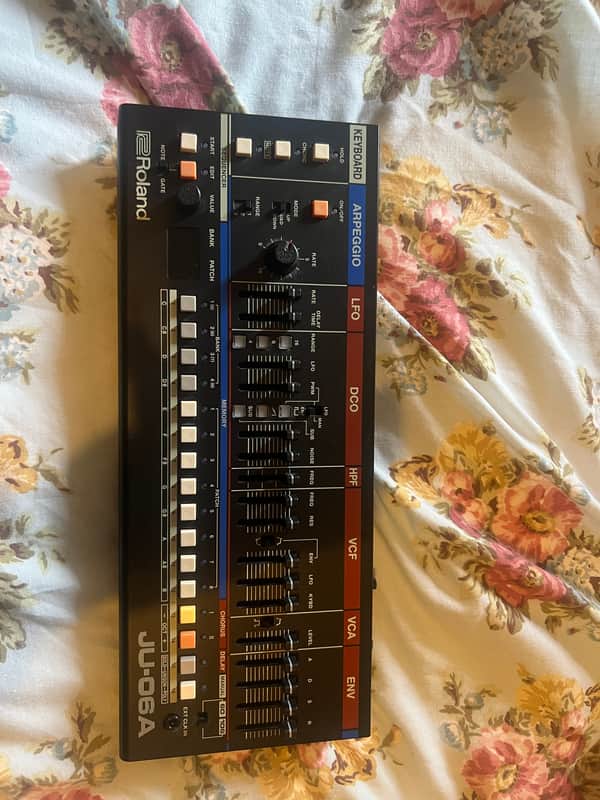 Roland JU-06A Boutique Series Synthesizer Module 2019 - Present - Black image 1