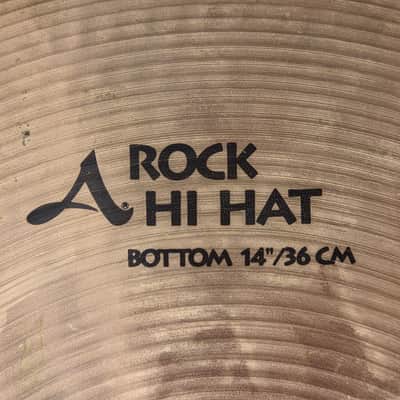 Zildjian 14" A Series Rock Hi-Hat Cymbal Pair image 10