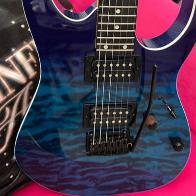 Ibanez GRG120QASP-BGD Gio 2021 - Present - Blue Gradation image 5