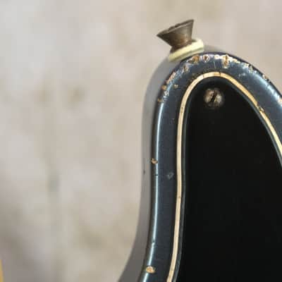 Alnus Bass luthier Made '51 P Bass - Aged Charcoal Frost Metallic image 8