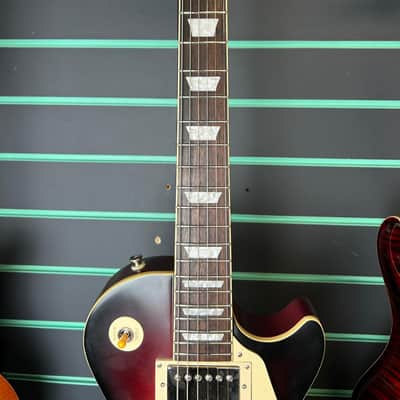 Epiphone Les Paul Standard 1959 Aged Dark Burst 2022 Electric Guitar image 6