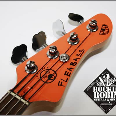 Fleabass Flea Bass Orange and Yellow w/Orignial Bag image 3