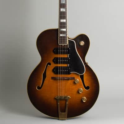Gibson ES-5 Arch Top Hollow Body Electric Guitar (1951), ser. #A-6156, original brown hard shell case. image 1
