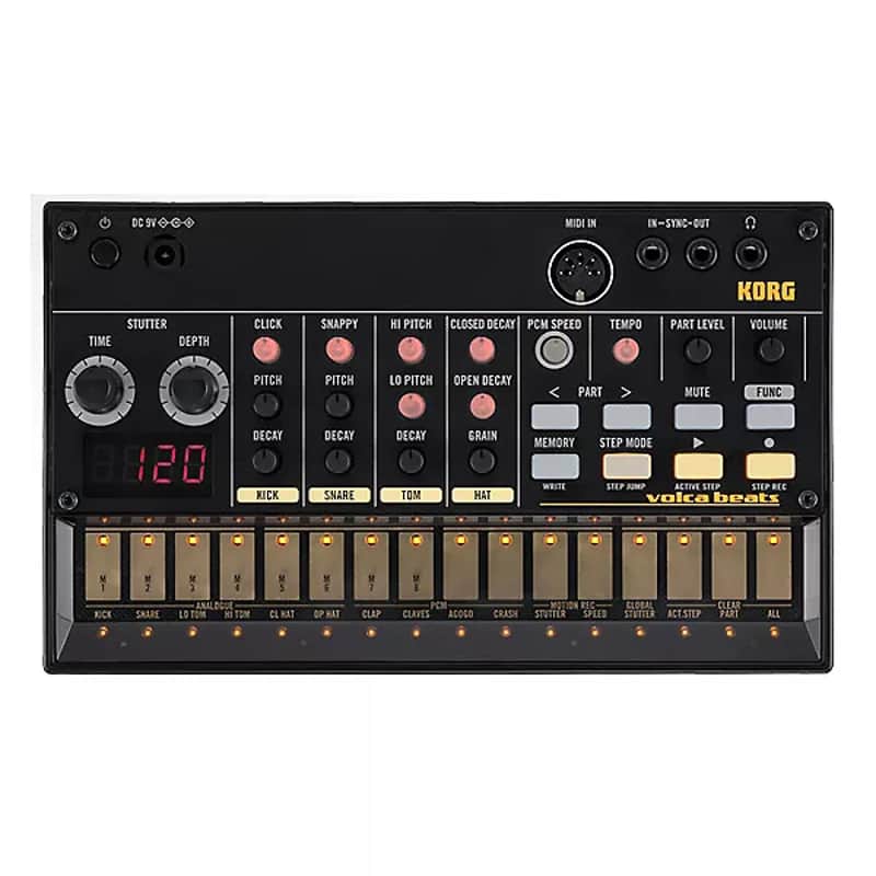 Korg Volca Beats Analogue Rhythm Machine image 1