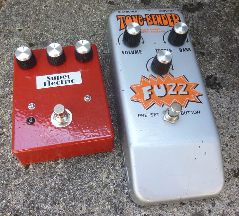 Super Electric MkIII - Pedal Vintage Fuzz Tone Bender image 1