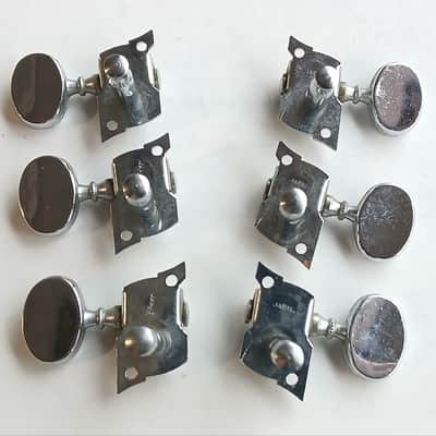 1960's Univox Ventura 3x3 Guitar Tuners Matsumoku Japan image 4