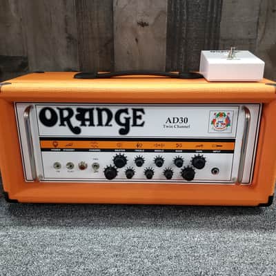 2021 Orange AD30 Tube Head - With Footswitch image 1