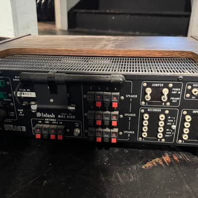 McIntosh MAC 4100 100-Watt Stereo Solid State Receiver 1978 - 1985 - Silver image 5