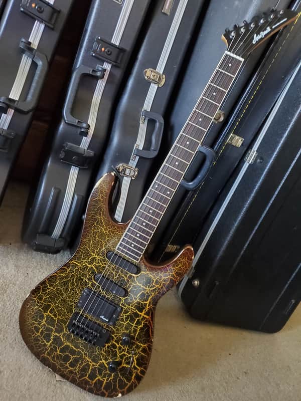 Aria Pro II XR-series ST-3 1988 Desert Crackle w/ relic MIJ | Reverb