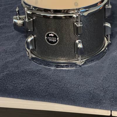 PDP Center Stage 10x7 Rack Tom (includes mount) 2026 - Silver Sparkle image 1