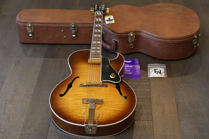 2005 Gibson ES-165 Herb Ellis Signature Archtop Guitar Figured Sunburst + OHSC image 1