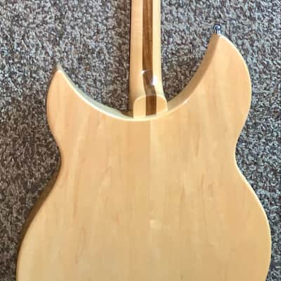 2019 Rickenbacker 330 maple glo electric guitar made in the usa ohsc image 7