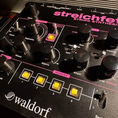 Waldorf Streichfett String Synthesizer 2019 - Present - Black image 2
