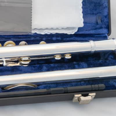 Gemeinhardt 3SB Intermediate Flute *All Solid Silver *B-foot *Open-hole *Cleaned & Serviced image 7