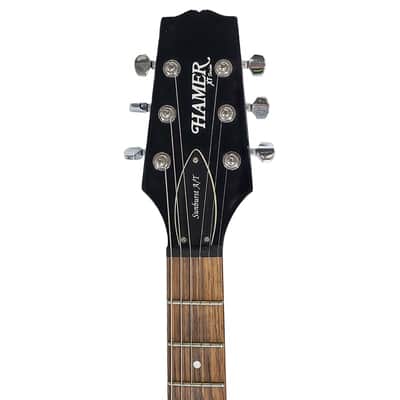 Hamer Xt Sunburst Archtop   Cherry Burst image 5