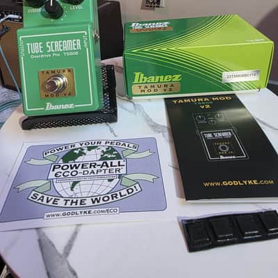 Ibanez TS808 Tube Screamer with Tamura Mod | Reverb