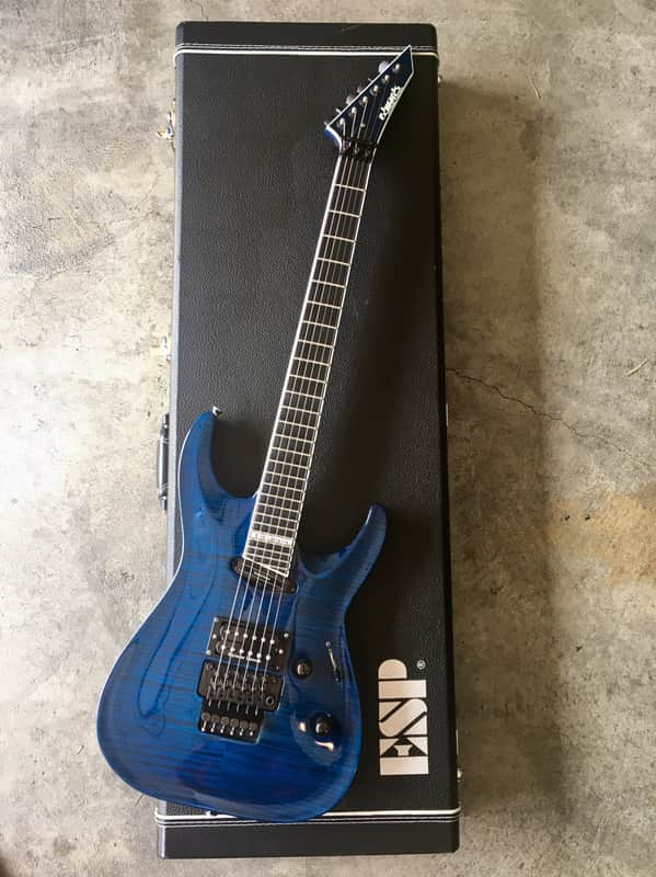 Edwards by ESP Kiko Loureiro signature model 27 fret RARE | Reverb