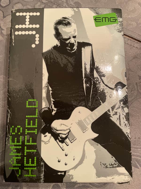James Hetfield Signature Humbucker JH/HET Set 2010s - Black Chrome image 1