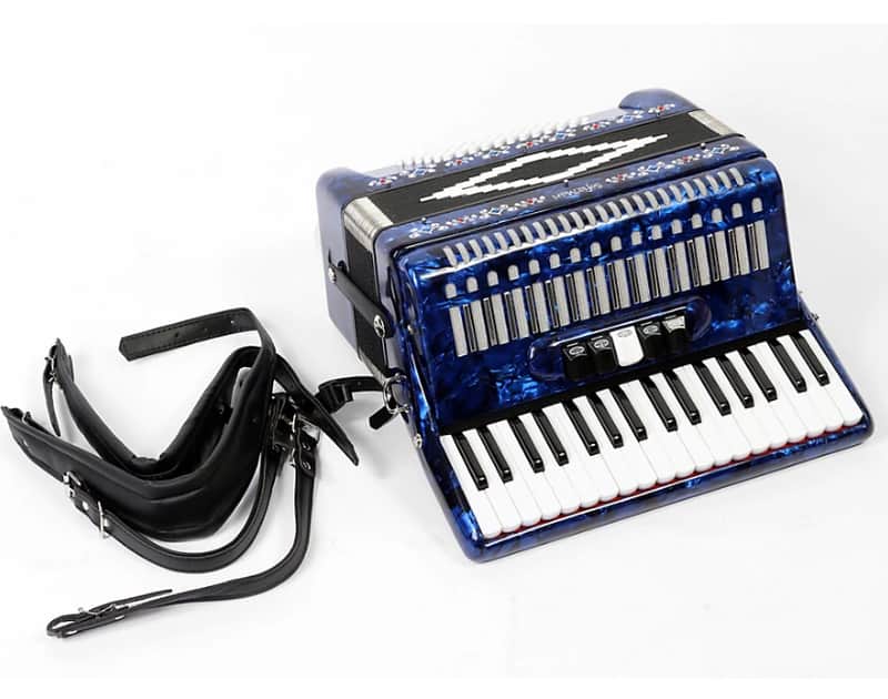 Sofiamari SM3472 34 Piano 72 Bass Button Accordion 2010s - Dark Blue Pearl image 1
